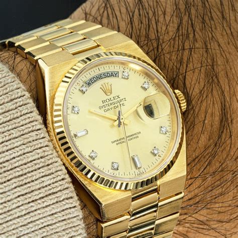 open casse rolex oysterquartz day date|rolex oysterquartz date.